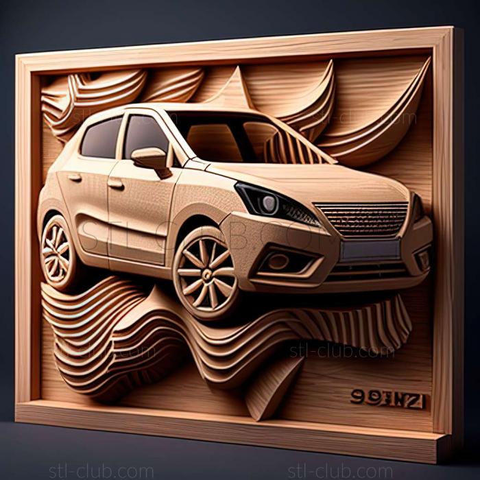 3D мадэль Suzuki Baleno (STL)